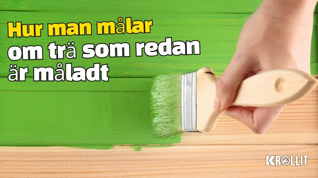 Lär dig hur man målar om trä som redan är måladt steg för steg – en enkel guide för att förbereda ytan, välja rätt färg och få ett professionellt resultat.